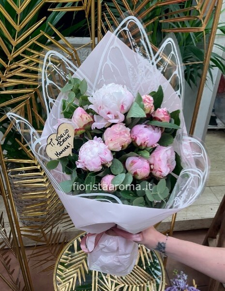 Bouquet di peonie