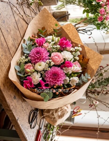 Bouquet rosato